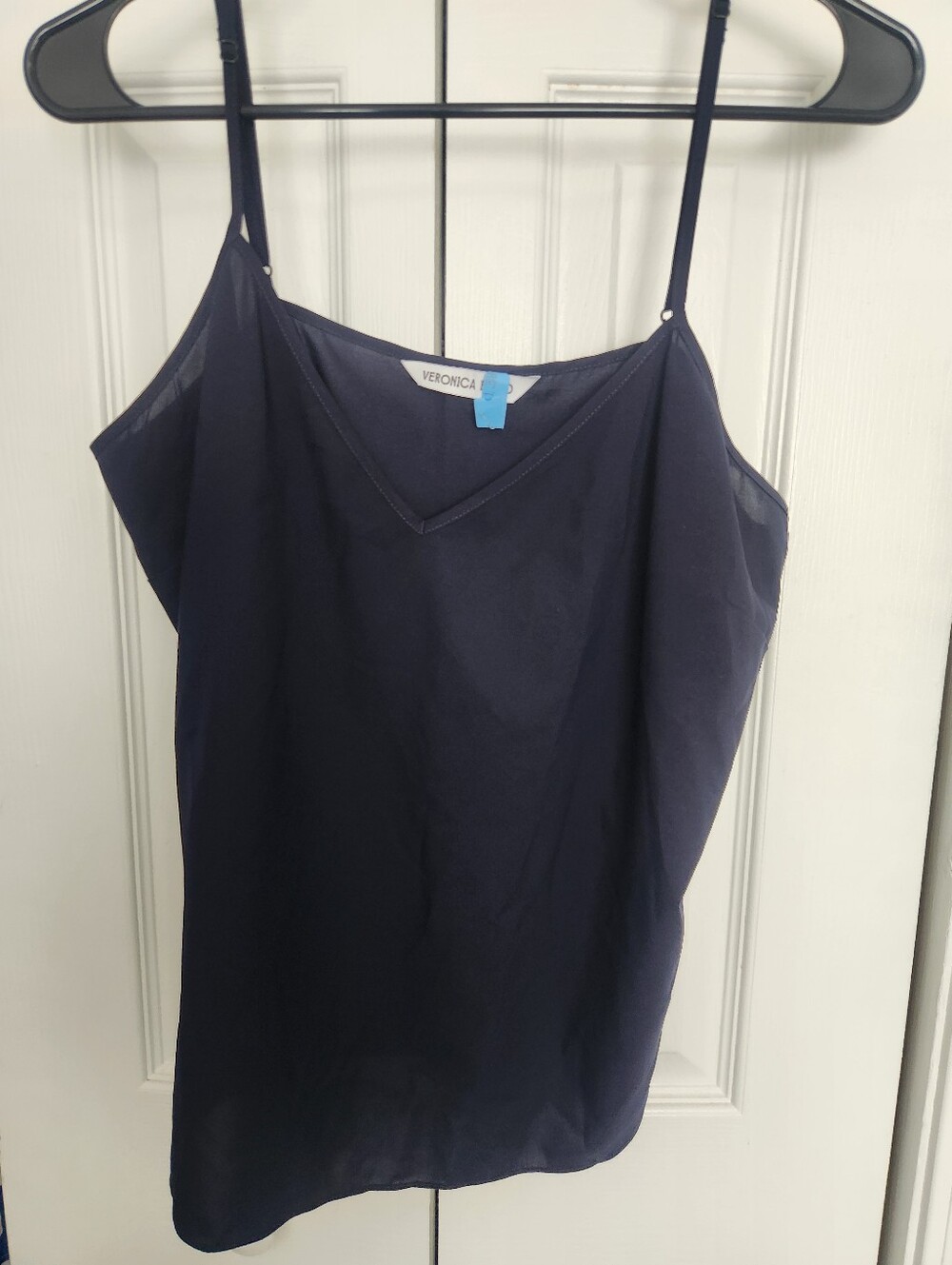 Veronica Beard Navy V-Neck Camisole Top- Size 10